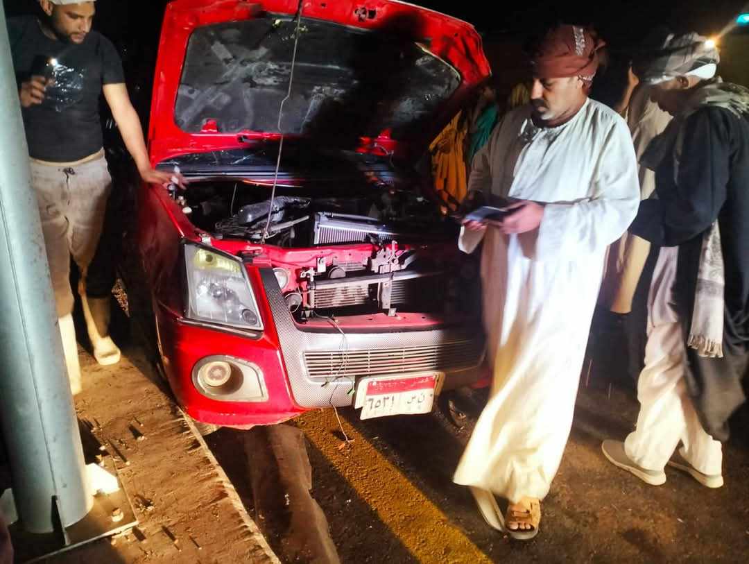 مصرع وإصابة ١٥ شخصا إثر اصطدام سيارة ربع نقل بعمود إنارة في أسيوط