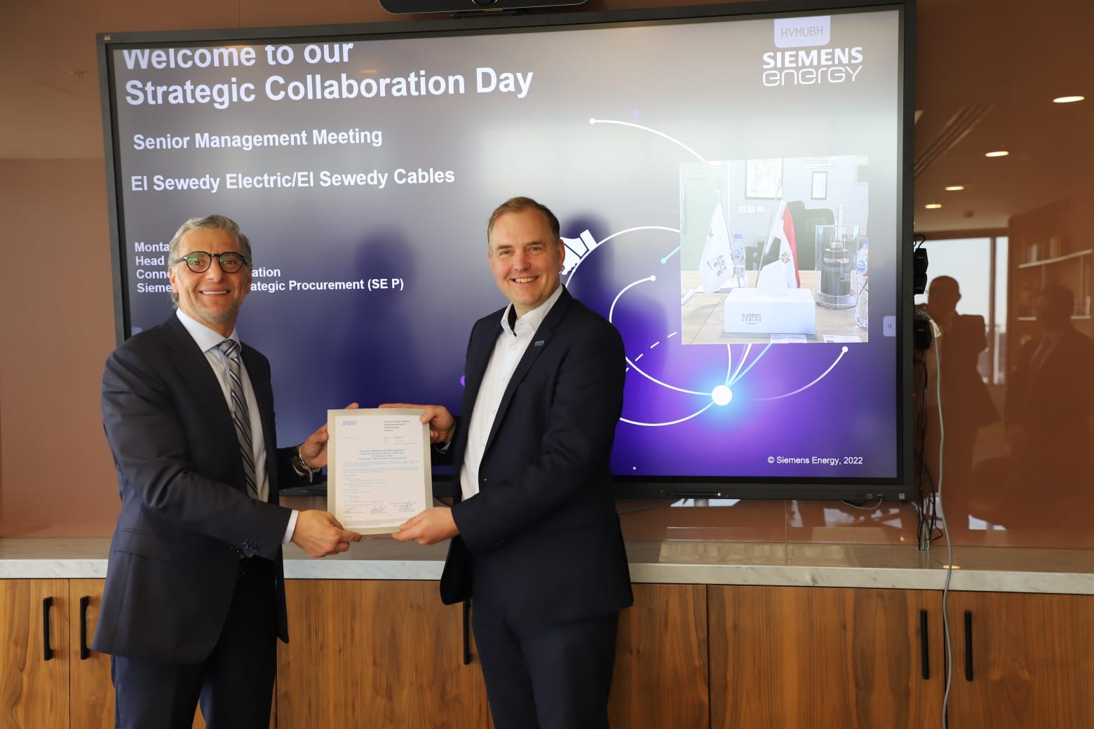 السويدي للكابلات شريك استراتيجي إقليمي لـ Siemens Energy