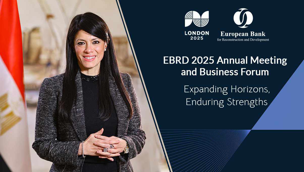 المشاط  تشارك في الاجتماع السنوي ومنتدى الأعمال للبنك الأوروبي لإعادة الإعمار والتنمية بلندن
