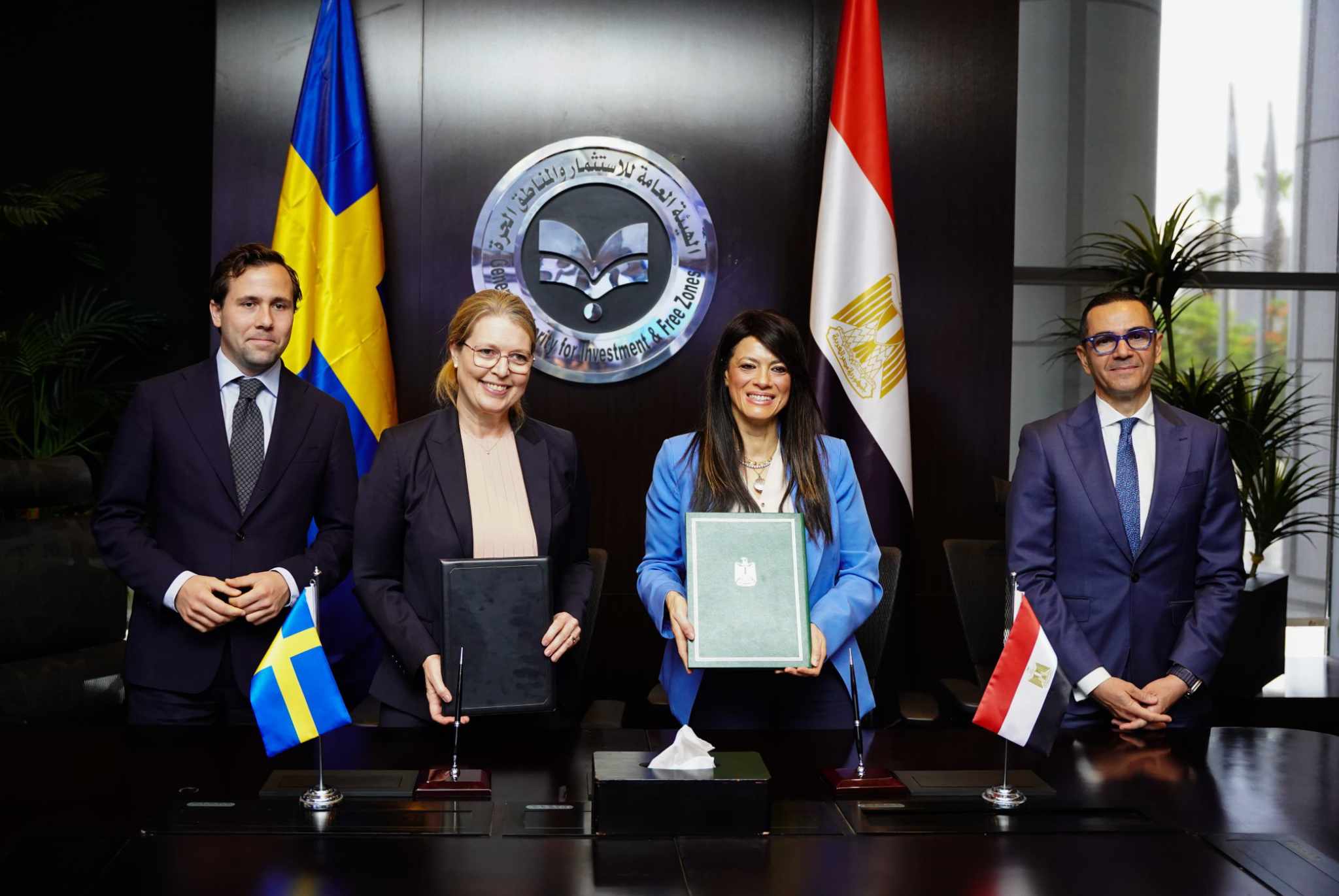 المشاط ومؤسسة Swed Fund توقّعان خطاب نوايا لتعزيز التعاون المشترك في مجال الطاقة الكهربائية والنقل