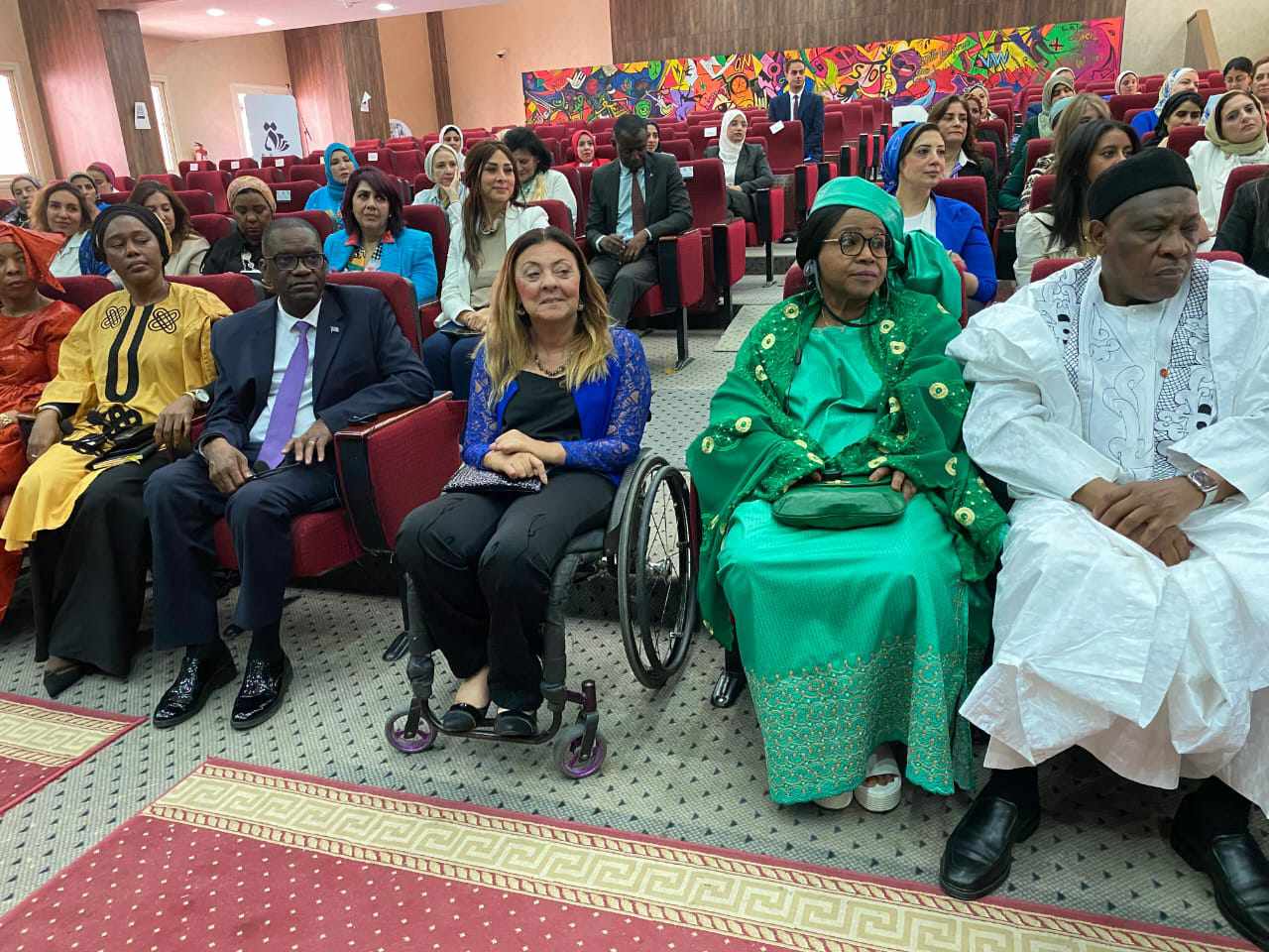 المشرف العام للقومى لذوي الإعاقة تشارك في ندوة “النساء الأفريقيات…بناء الجسور من القاهرة إلى الكيب”