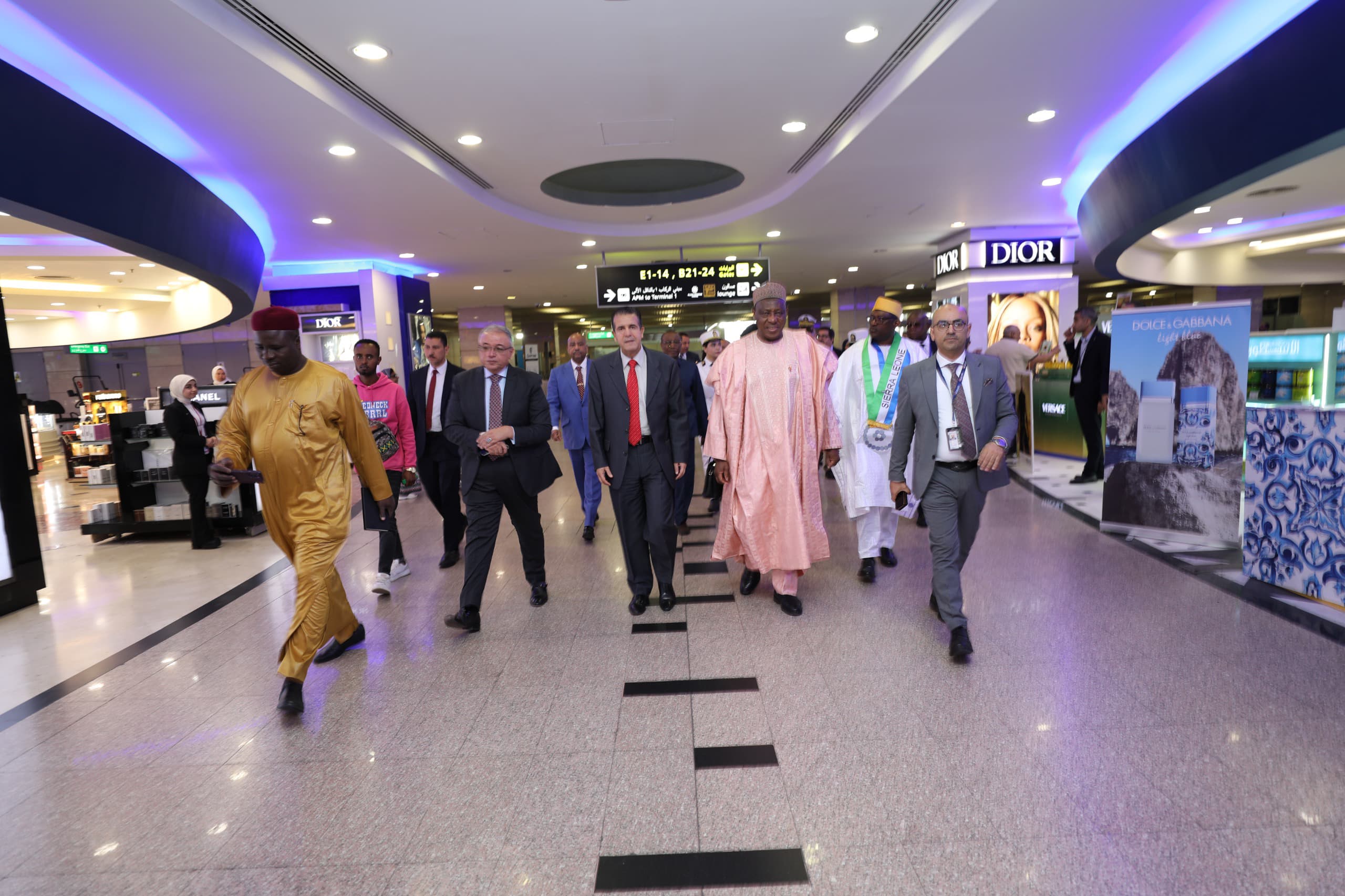 ١٠ مسارات مخصصة للأشقاء الأفارقة مطار القاهرة يستعد للاحتفال بيوم إفريقيا