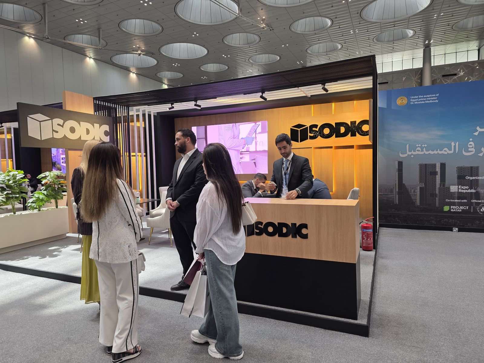 معرض عقارات النيل يعيد التواجد  المصري في السوق القطرية