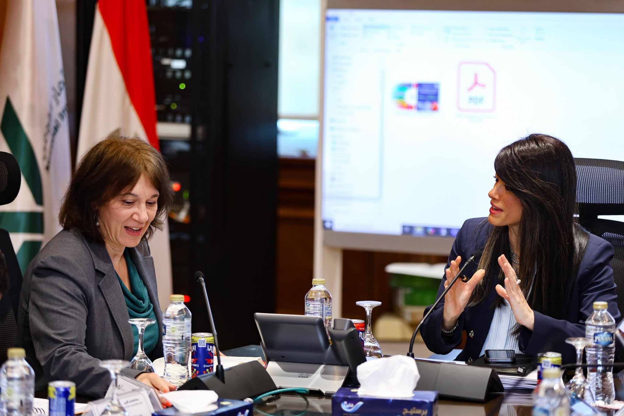 مصر  تستكمل المباحثات مع صندوق النقد الدولي بشأن الإجراءات الإصلاحية للحصول على ١.٣ مليار دولار