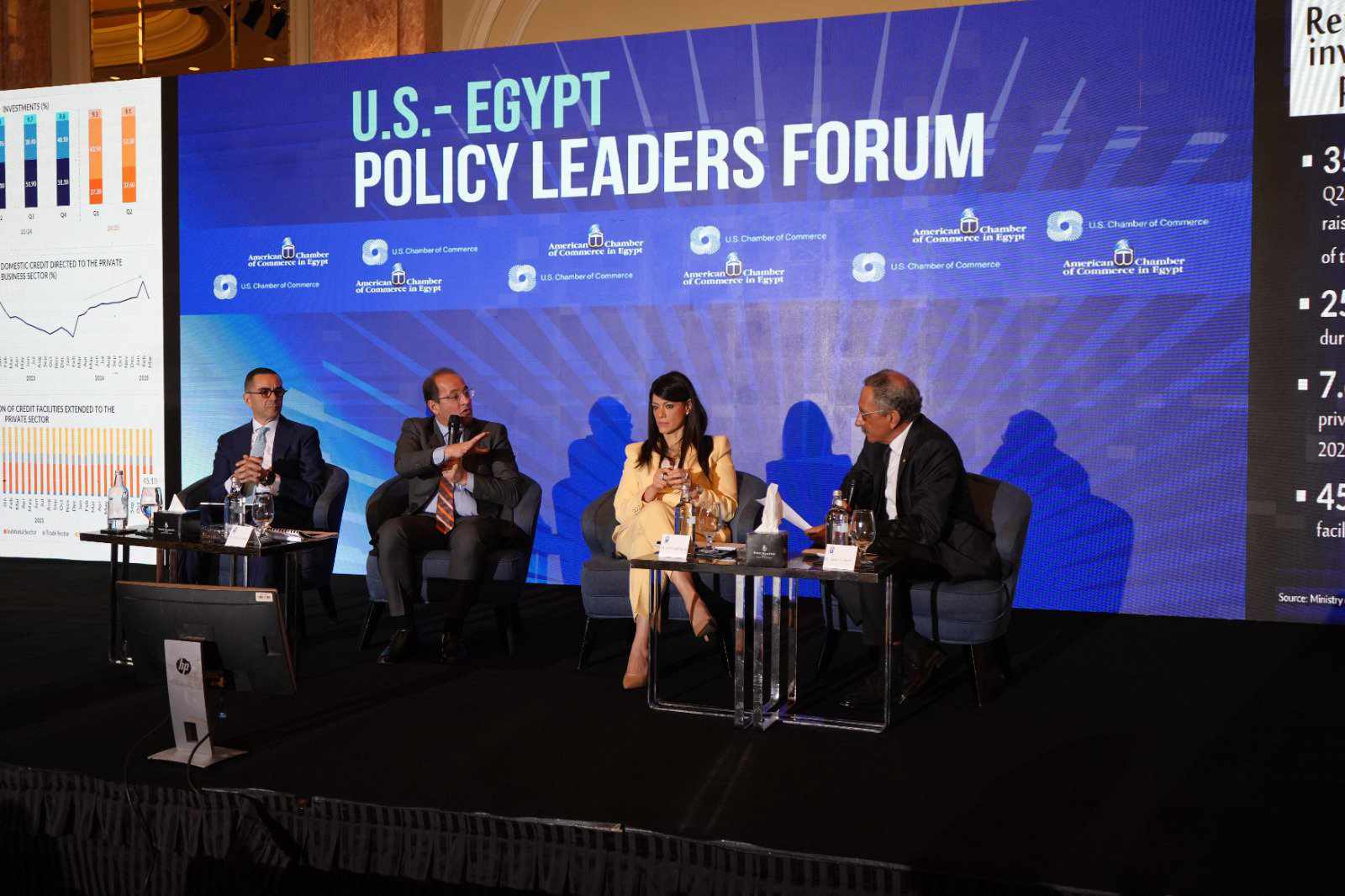 وزير المالية ..خلال منتدى «قادة السياسات بين مصر وأمريكا ٢٠٢٥»  معدل الدين تراجع رغم ارتفاع أسعار الفائدة