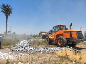 الجيزة: إزالة ٣٥ حالة تعدٍّ على الأراضي الزراعية وأملاك الدولة بالبدرشين