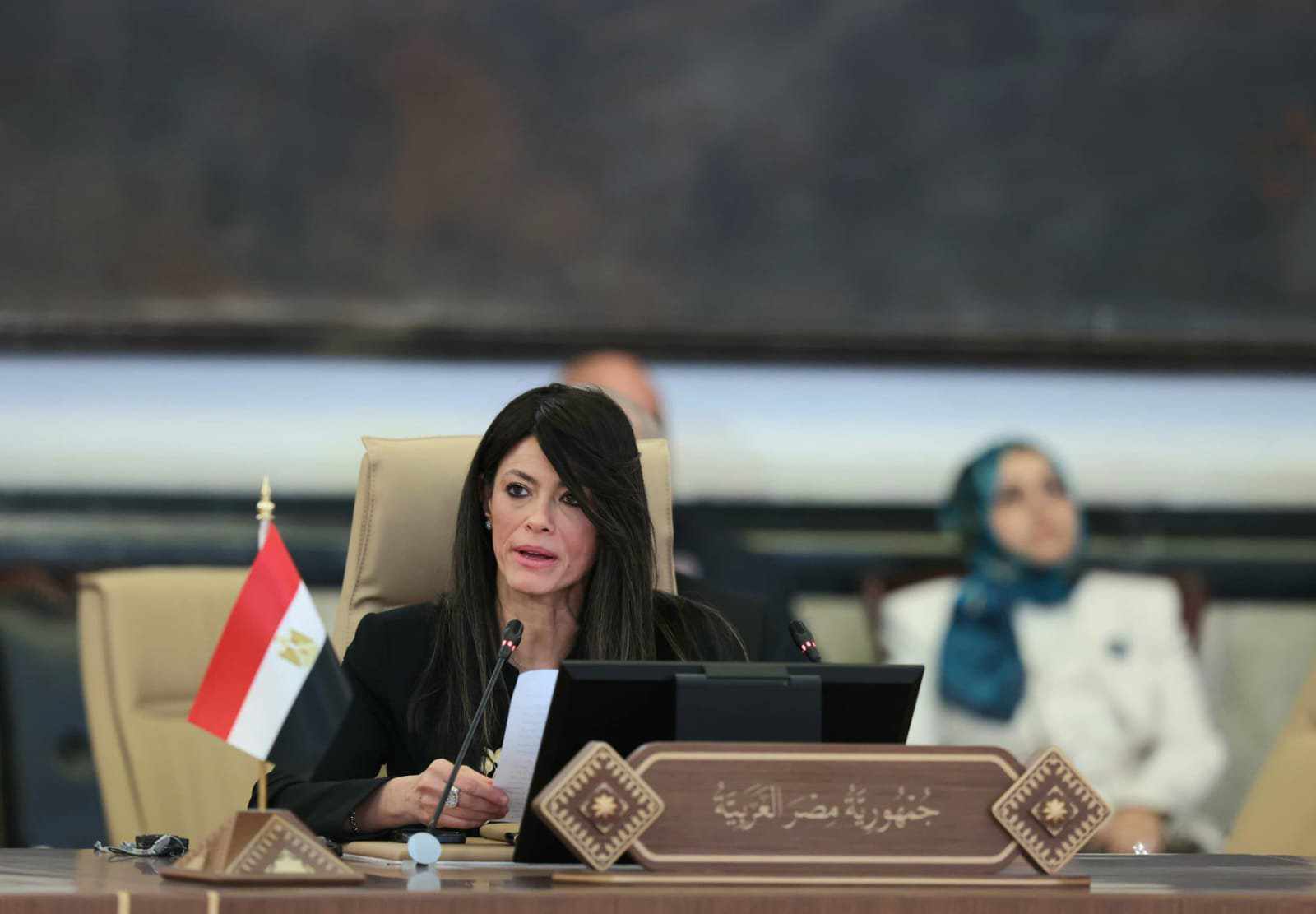 المشاط تُلقي كلمة مصر بالقمة التنموية الاقتصادية والاجتماعية في دورتها الخامسة ببغداد