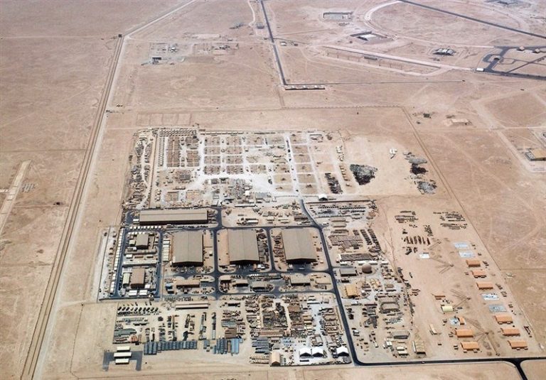 إيران تعلن شن هجوم صاروخي على «قاعدة العديد» الأمريكية في قطر