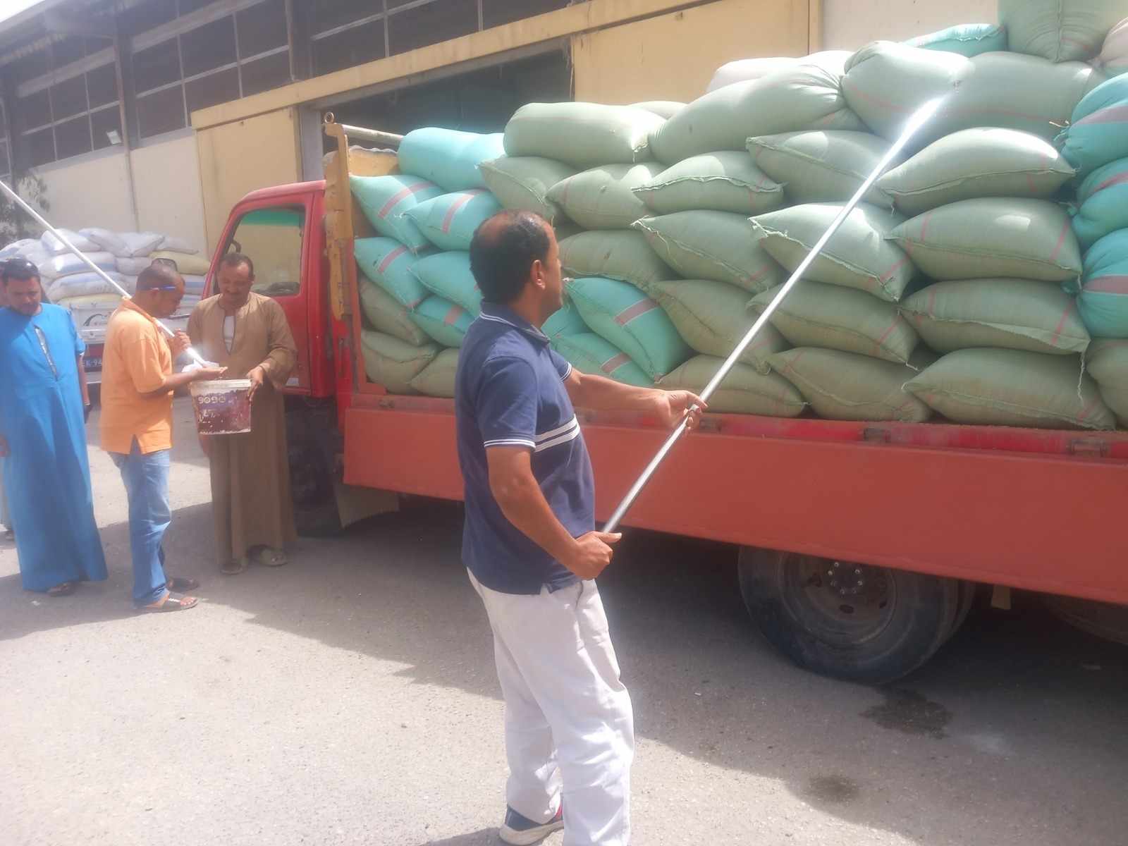 استمرار توريد 182 ألف طن من القمح حتى الآن بجميع المواقع التخزينية بأسيوط