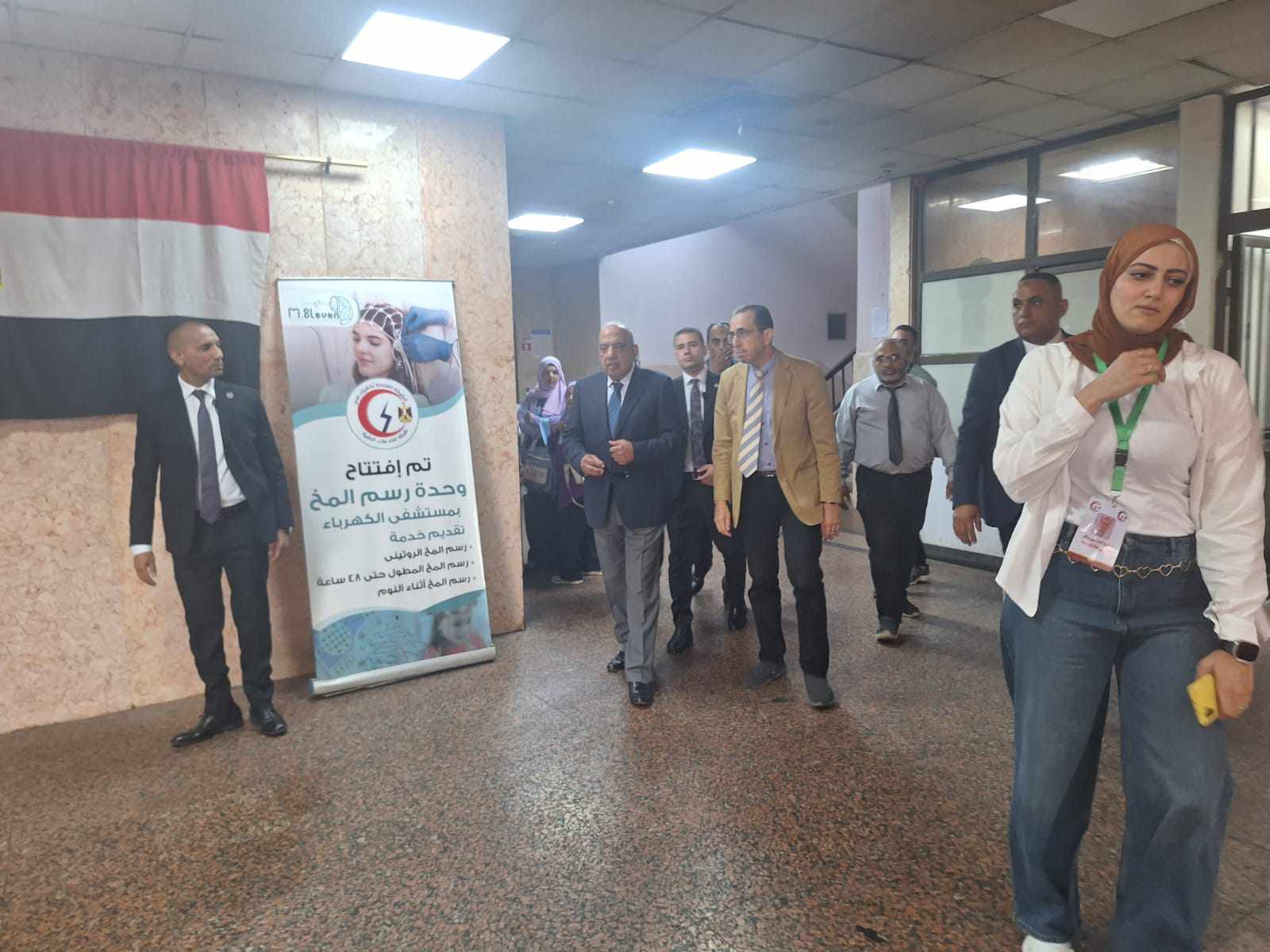 فى زيارة مفاجئة…وزير الكهرباء يتفقد مستشفى ألماظة ويتباع سير العمل