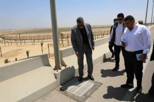 جولة تفقدية لمحافظ الجيزة بمحيط مطار سفنكس والمتحف المصري الكبير