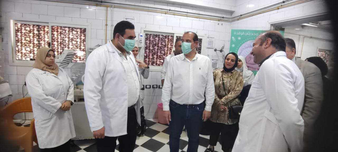 جولة تفقدية لنائب وزير الصحة داخل المنشآت الصحية بالدقهلية
