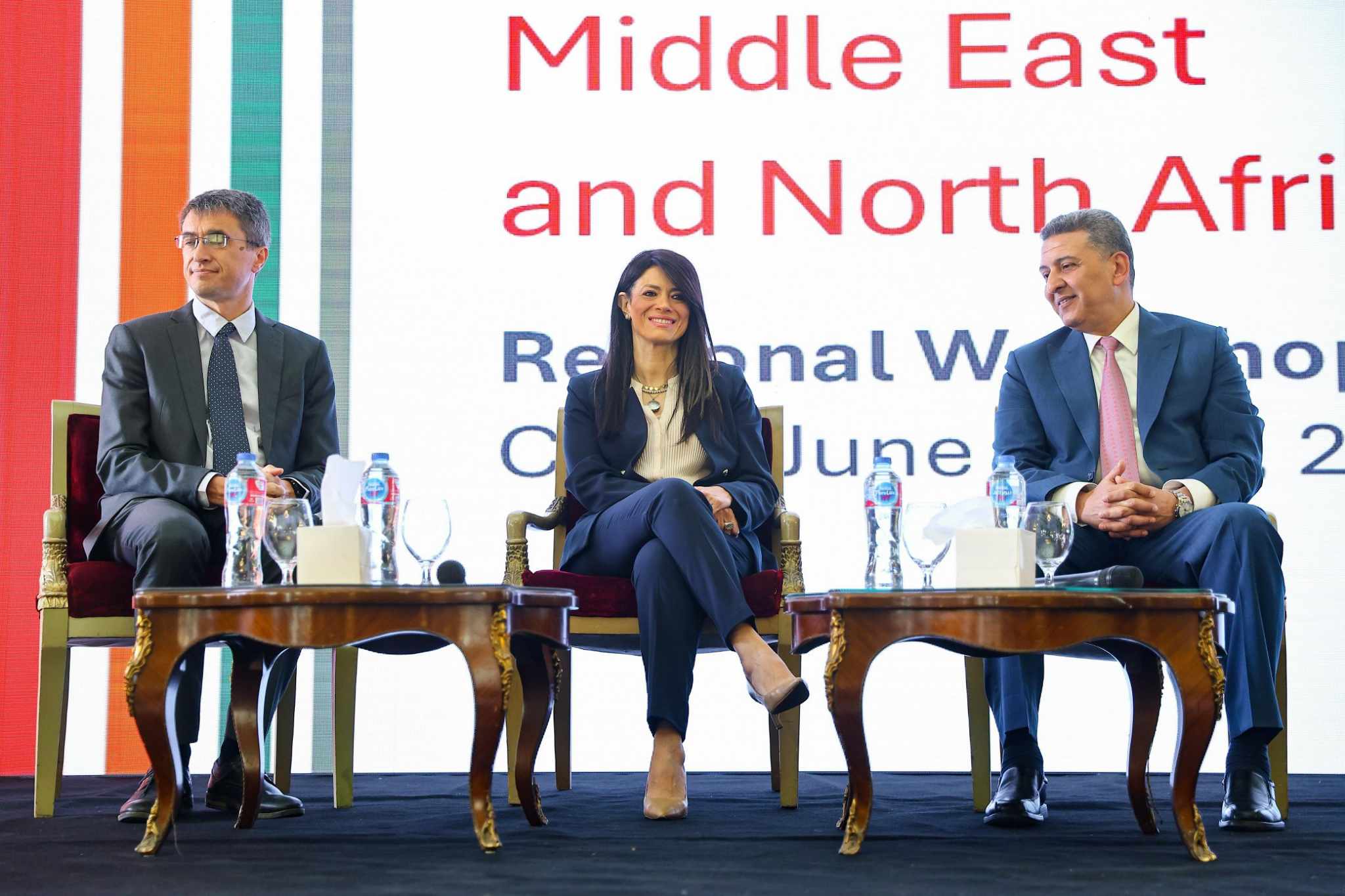 «المشاط» تؤكد على أهمية التعاون  بين مصر والبنك الدولي لتحقيق الأمن الغذائي