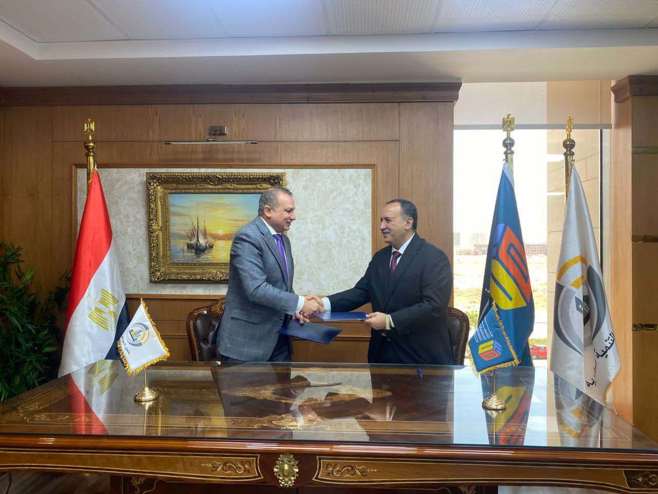 توقيع برتوكول بين صندوق التنمية الحضرية و محافظة أسيوط بقيمة 50 مليون جنيه لتعويض عدد من المواطنين