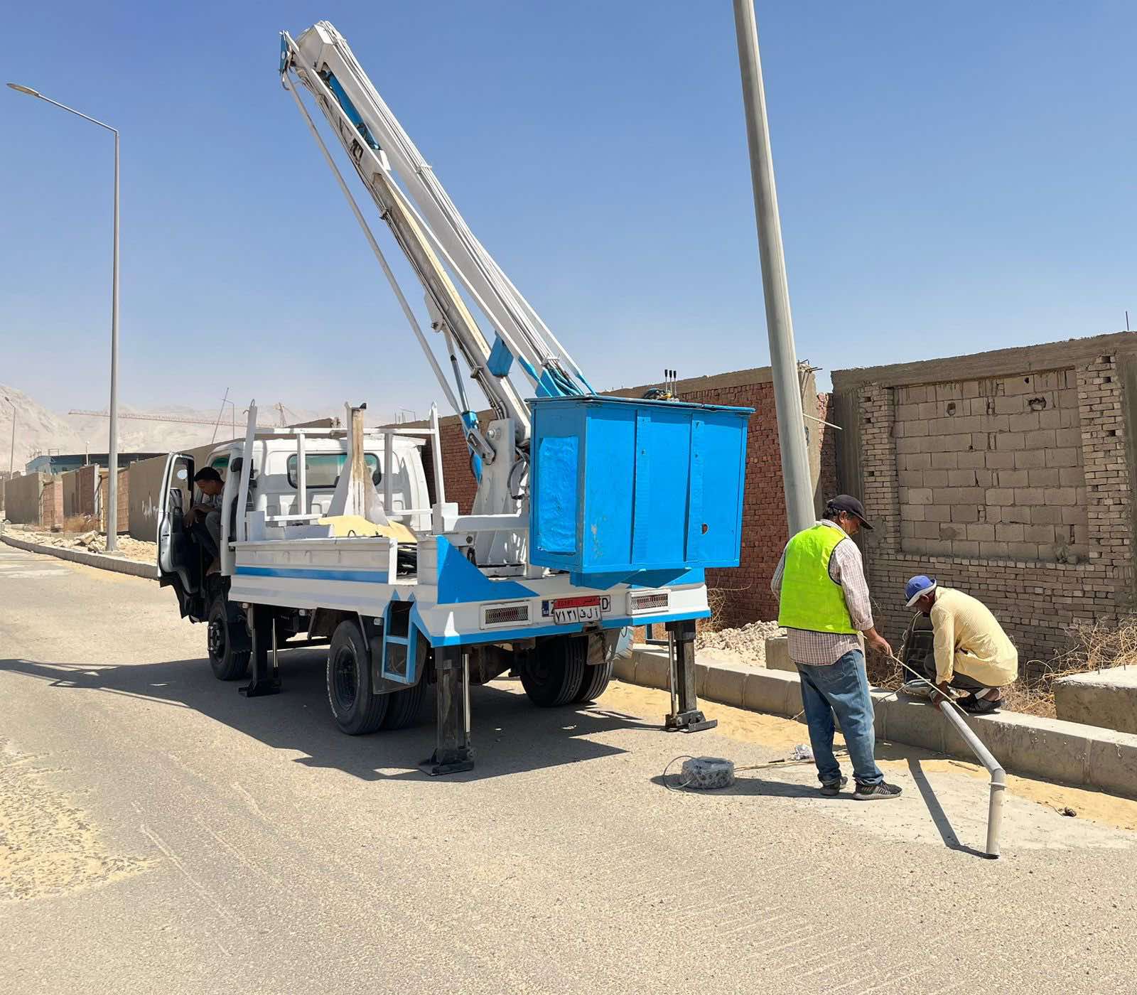 الإسكان تشن حملات على وصلات المياه الخلسة بدمياط الجديدة والسادات والسويس