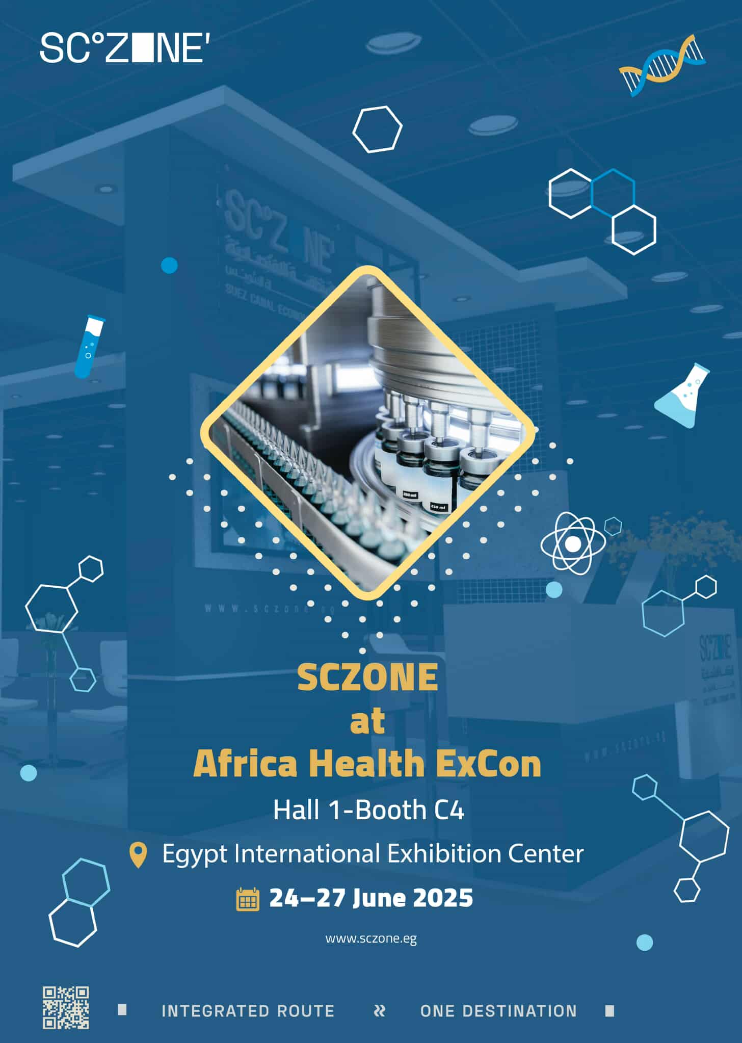“قناة السويس الاقتصادية تروّج للفرص الطبية في  Africa Health ExCon 2025”