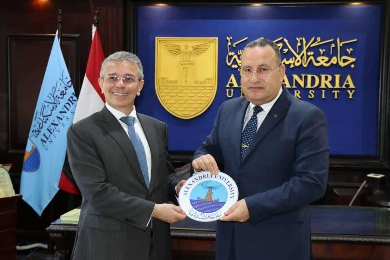 توقيع بروتوكول تعاون بين مصلحة الجمارك وجامعة الإسكندرية