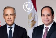 الرئيس السيسي يناقش الأوضاع الإقليمية مع رئيس وزراء كندا
