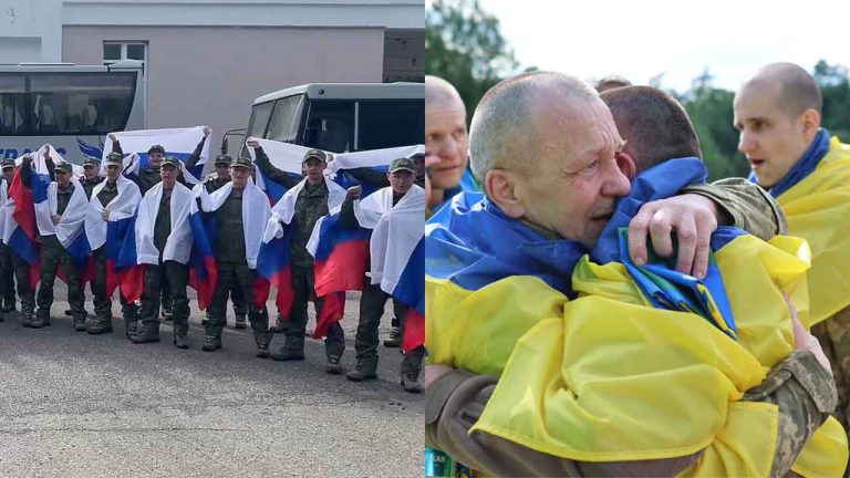 روسيا وأوكرانيا تتبادلان الأسرى بموجب اتفاق إسطنبول