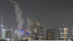 انفجارات عنيفة تهز مدينة حيفا نتيجة صواريخ إيرانية