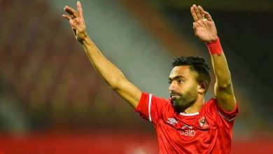 حسين الشحات لاعب الاهلي