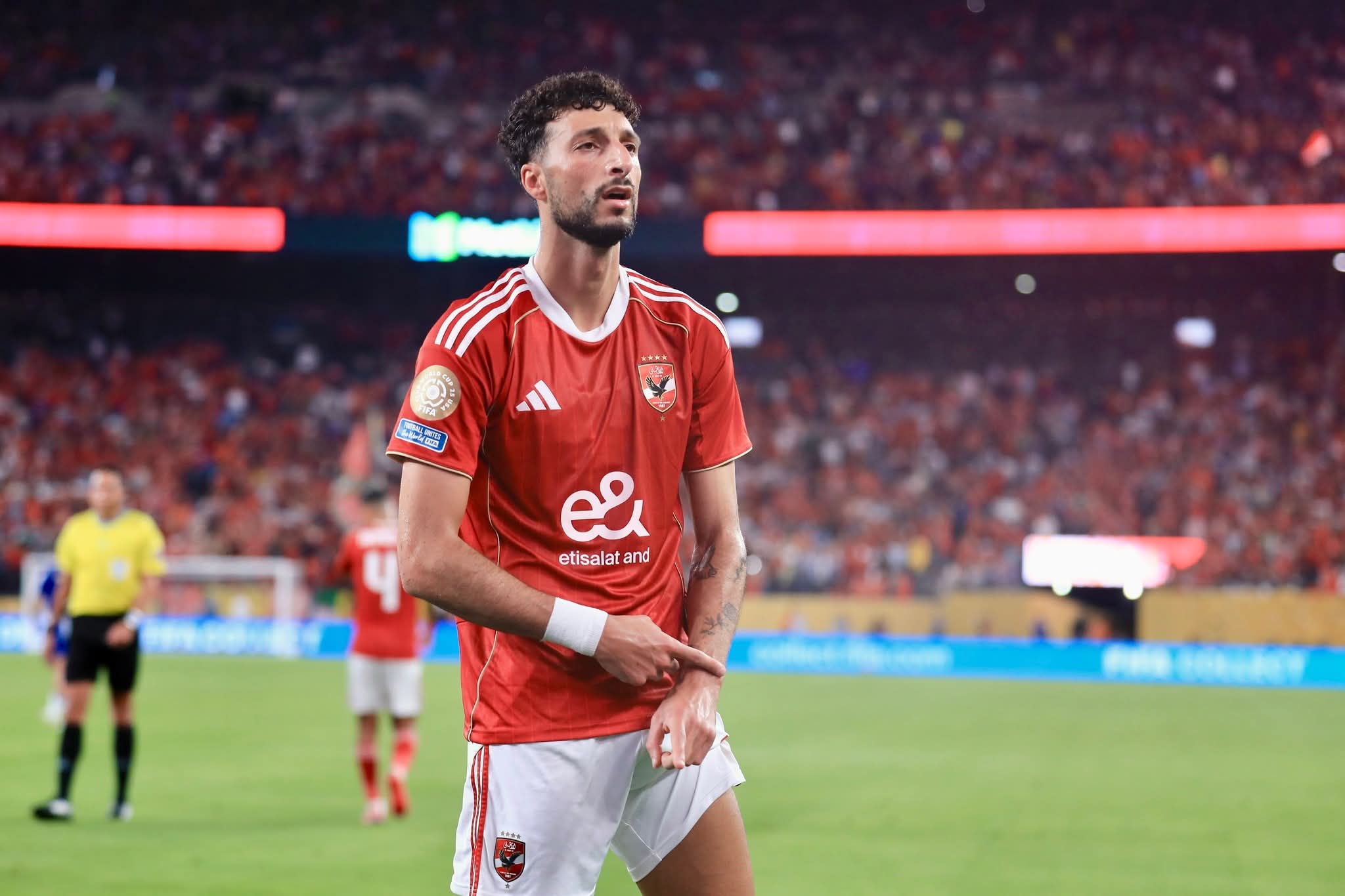 وسام أبوعلي: حزين لعدم تأهلنا لدور الـ16 من كأس العالم للأندية وهفضل فاكر المباراة جيداً