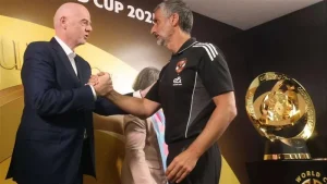 إنفانتينو: الأهلي نادٍ تاريخي وسعيد بوجوده في افتتاح المونديال