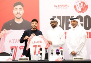 خلال مؤتمر تقديمه للشمال .. أكرم توفيق : إختياري رقم 72 تقديراً لشهداء الأهلي