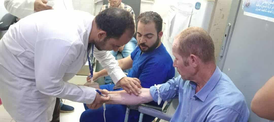 مشاركة مجتمعية واسعة في مستشفيات مطاي وبني مزار ومغاغة ضمن فعاليات اليوم العالمي للتبرع بالدم