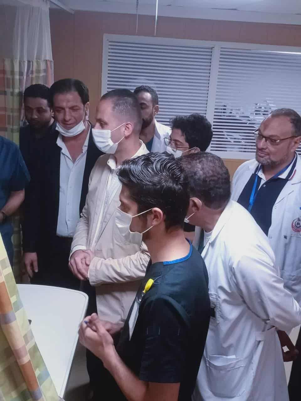 جولة تفقدية لنائب وزيرالصحة بمستشفى العلمين فى مطروح