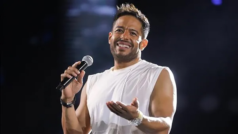 اليوم.. حماقى يحيي حفلا غنائيا ضمن مهرجان موازين في المغرب