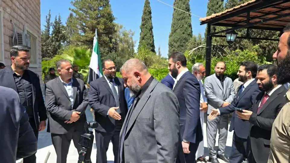 «الشرع» في درعا بعد تصعيد إسرائيل