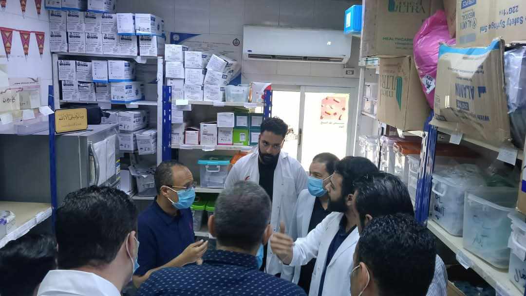 نائب وزير الصحة يتفقد عددا من مستشفيات كفر الشيخ 