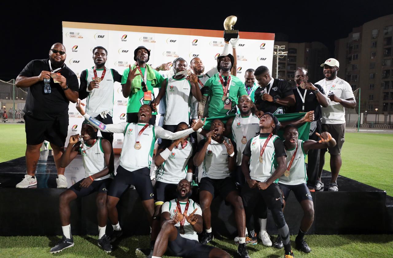 نيجيريا تحقق إنجازا مزدوجا تاريخيا وتتوج بأول ألقاب بطولة أفريقيا لكرة قدم العلم للرجال والسيدات