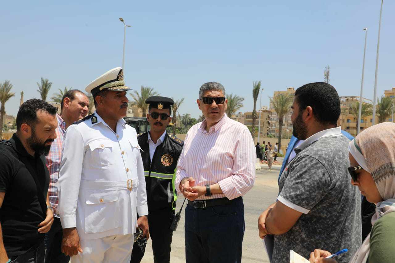 “قبل الافتتاح العالمي المرتقب.. جولة تفقدية لمحافظ الجيزة بمحيط المتحف المصري الكبير”