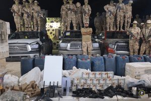 الجيش الليبي يضبط أسلحة ووقود على «الحدود المصرية السودانية»