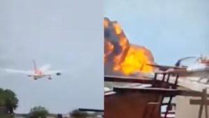 تفاصيل تحطم طائرة تابعة للخطوط الجوية الهندية بالقرب من أحمد آباد