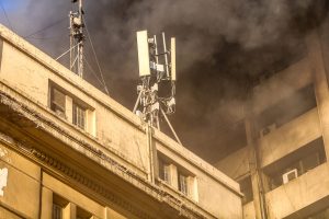 فريق “الإدارية” ينتهي من معاينة مبنى سنترال رمسيس