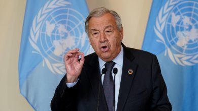 «جوتيريش»: يجب إنهاء الاحتلال الإسرائيلي وتحقيق حل الدولتين