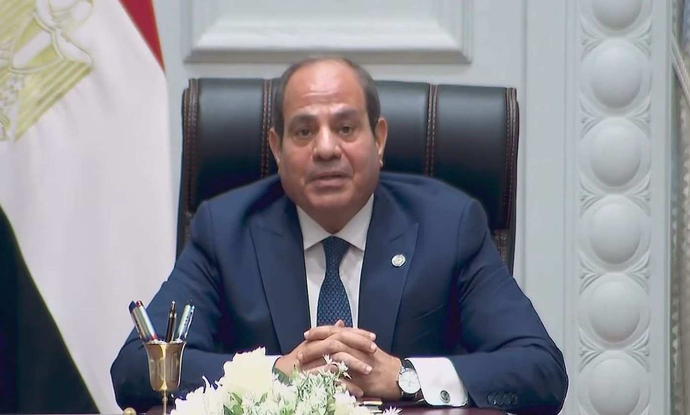السيسي: نرفض تهجير الفلسطينيين والمعابر جاهزة للمساعدات