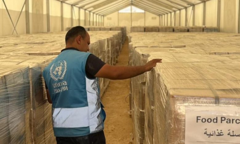 الأونروا: الاحتلال يعيق وصول الغذاء لغزة
