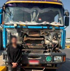 الداخلية تضبط سائقي شاحنات الموت بالجيزة بعد فيديو “السباق المجنون”