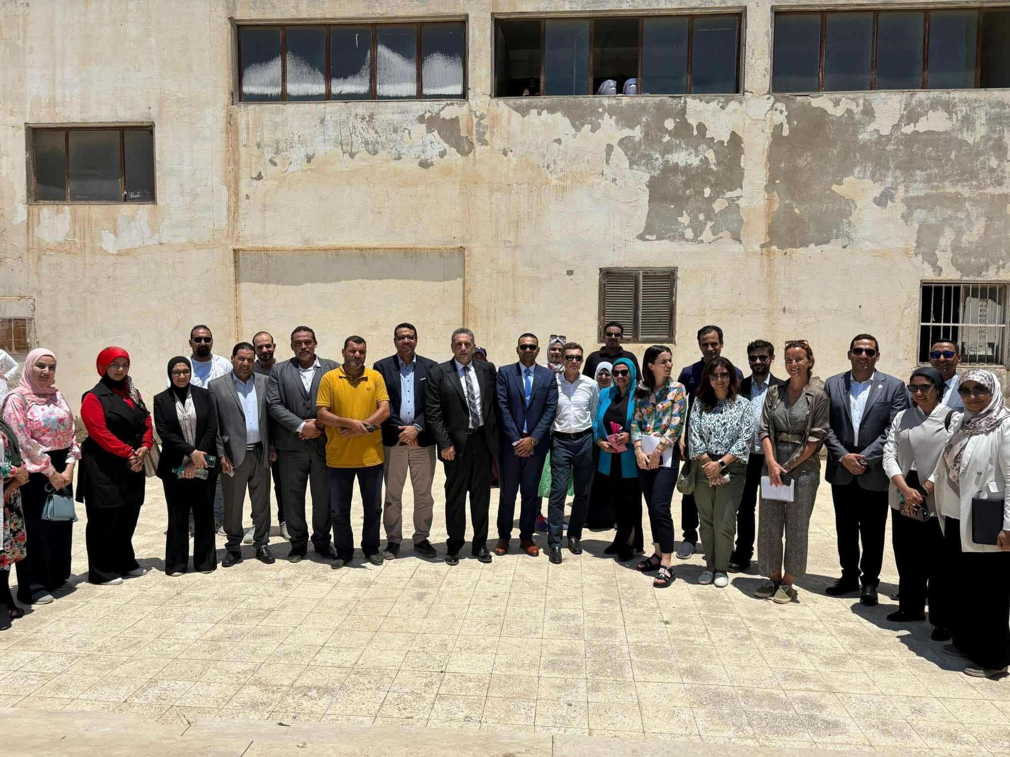 وفد الوكالة الفرنسية للتنمية يزور المنشآت الصحية بكفر الشيخ