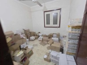 “حملة موسعة” تُسفر عن ضبط مخزن أدوية غير مرخص بحي غرب أسيوط
