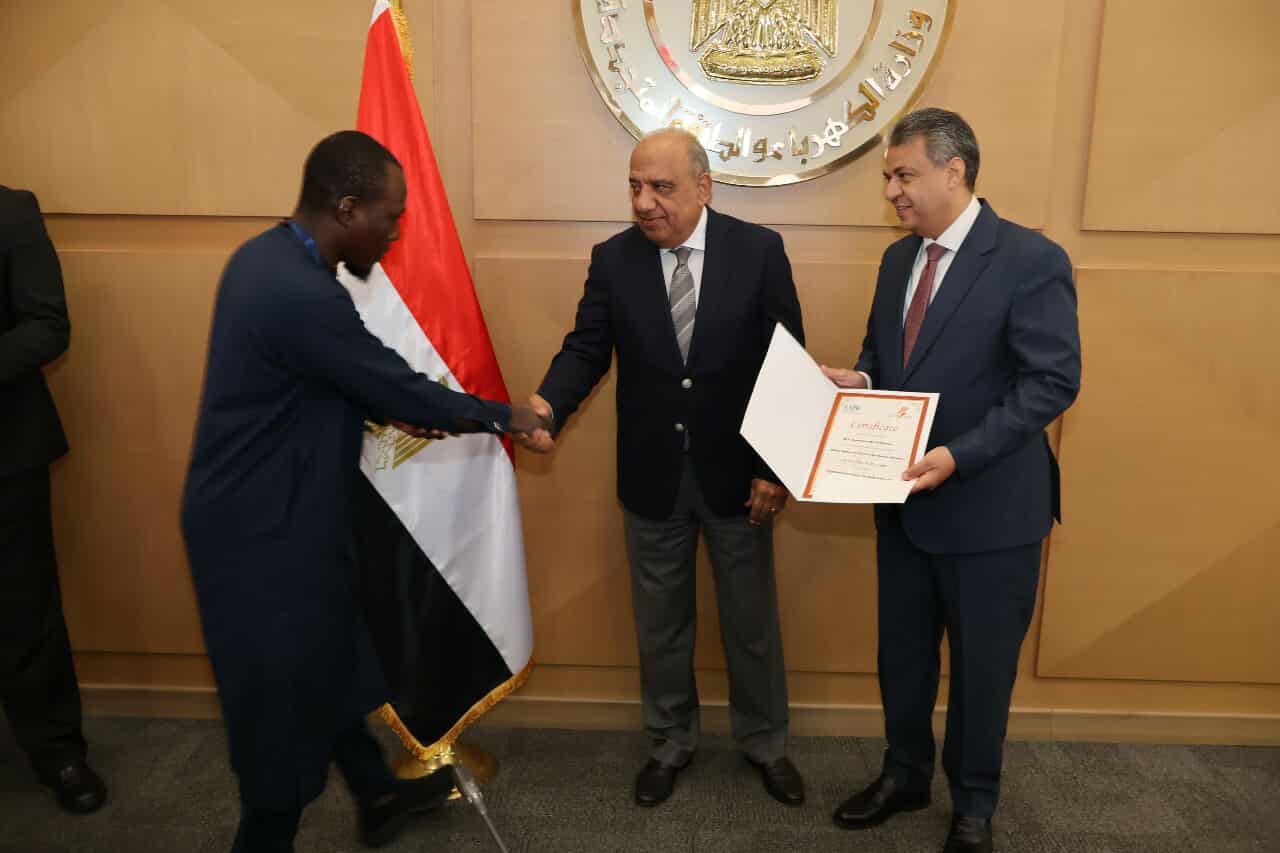 وزير الكهرباء يشهد احتفالية تخريج  31 متدربا إفريقياً في برامج استخدام نظام SCADA