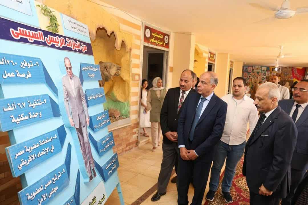 خطة تطوير شاملة للعملية التعليمية بالمنيا  إنشاء 54 مدرسة جديدة وتدريب 100 معلم بتكلفة تتجاوز مليار جنيه