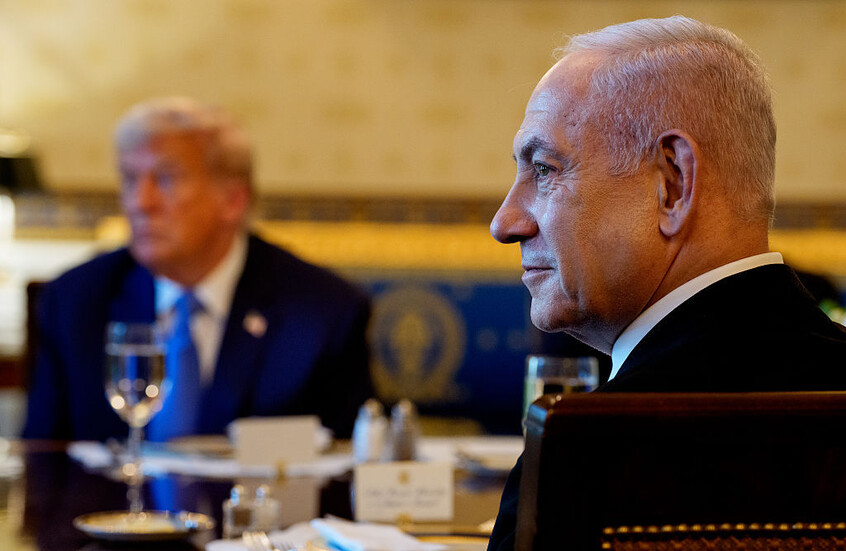 نتنياهو من واشنطن: نهاية حرب غزة مشروطة بتفكيك حماس