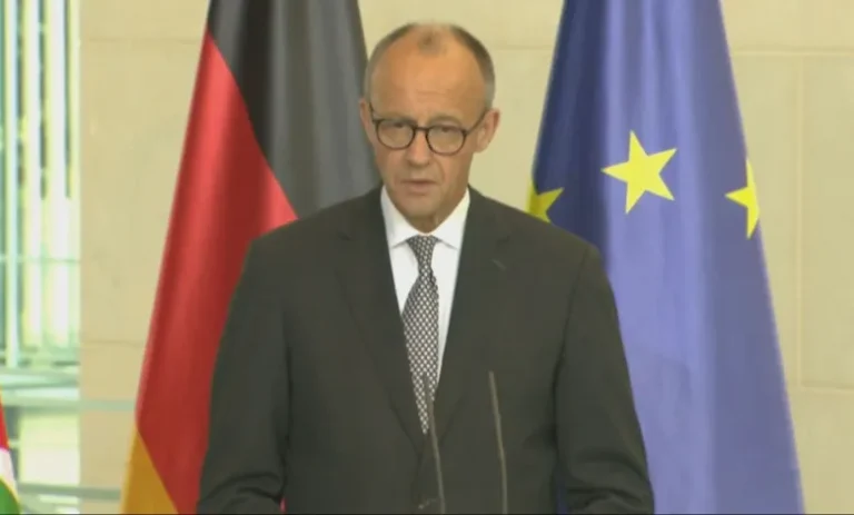 المستشار الألماني، " فريدريش ميرتس