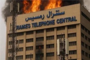 عاجل.. تجدد الحريق بسنترال رمسيس
