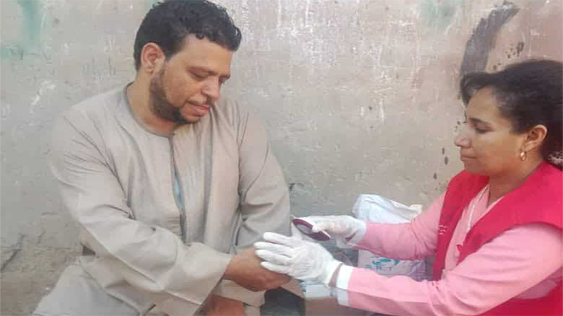 خلال ٧ايام ..حملة «100 يوم صحة» قدّمت 10 ملايين و871 ألف خدمة طبية مجانية